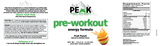 Pre-Workout Energy Formula - PeakSportsSupplements